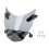 Motorcycle Headlight Guard Gray Wear-Resistant Protection 4