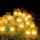 Paaswortel lichtslinger 2 meter, 20 LED's, waterdicht 6