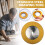 Aluminum Alloy Drawing Circle Ruler with Precise Scales 2