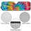 Tie-Dye Windshield Sun Shade for 2007–2023 Jeep Wrangler 6