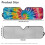 Tie-Dye Windshield Sun Shade for 2007–2023 Jeep Wrangler 5