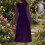 Abito da donna con scollo a V in misto chiffon e velluto. 5