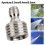 Buse de douche haute pression en acier inoxydable 1/4 pouce 5