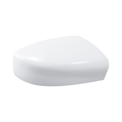 Nissan Right Side Mirror Cover Cap ABS Unpainted White 2