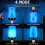 Flickering Flame Light Bulb E26 Base Blue 4 Modes 2