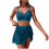 Costume da bagno tankini imbottito da donna, due pezzi, 1 set 6
