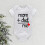 Baby Onesies Fall Short Sleeve Letter Print Bodysuits 18M 3