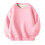 Girls Sweatshirts Solid Color Long Sleeve Pullover 7