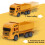 Set de jucării educative pentru copii, vehicule de construcții, 8 bucăți 6
