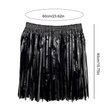 Adjustable Plastic Fringe Skirt for Dance Festival 1 pc