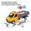 Alloy Engineering Vehicle Toy Truck with Open Doors and 4