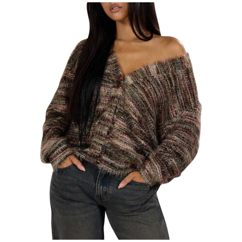 Γυναικεία Ζακέτα Φλις με V-Neck, Μακρυμάνικη, 1 Τεμάχιο 1