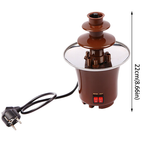 3-Tier Chocolate Fondue Fountain CFF3BR 2