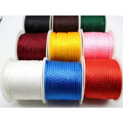 Nylon string Chinese satin silk braided cord 3mm 16.4 ft 1