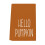 Pumpkin Fall Kitchen Towel Orange Polka Dot Stripes 2