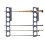Fishing Rod Holder Wall Ceiling Rack 6 or 12 Rods 8