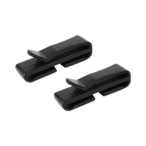 Ski Helmet Goggle Belt Clip 2 pcs with Double-Sided Tape 1