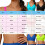 Top de biquíni feminino com bojo e suporte push-up. 2