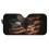 American Flag Eagle Windshield Cover Reflective Polyester 1 2