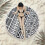 Microfiber Round Beach Towel with Tassels 6