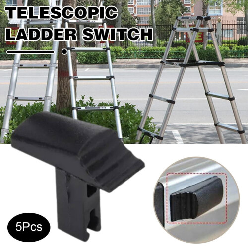Telescopic Ladder Lifting Mechanism Button Clip Lock 1