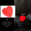 Red Heart-Shaped LED Table Lamp 3