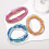 Elastic Beaded Anklet Rice Bead Multi-Layer 2