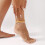 Elastic Beaded Anklet Rice Bead Multi-Layer 4