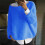 Women's Crewneck Sweater Blue XL 2