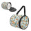 Porte-papier toilette colibri et fleur, sangle ajustable 2