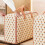Canvas Storage Bag with Zipper Thick Breathable for 6