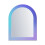 Magnetic Rectangular Hanging Mirror Portable 1 Pack 2