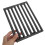 Silver-Plated Fire Grate Metal Wood Stove Grate 1 Pack 2