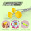 LED Kids Archery Set with 10 Suction Cup Arrows and 4
