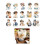 Decorative Handbook Sticker Sheet for Adults 3 Colors 2