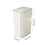 Prullenbak met druksluiting en deksel, 13 liter, slanke plastic bak 3