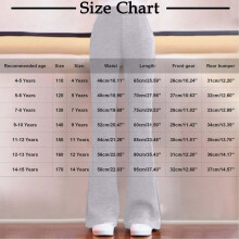 Black Girls' Stretch High Waist Yoga Pants 7-8 Years
