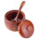 Octpeak Wooden Salt Box with Lid and Spoon 8