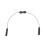 Silicone Glasses Strap Neck Cord 2 pcs 2