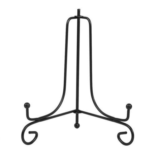 LYUMO iron display easel stand for bowl plate photo frame 1