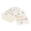 Christmas DIY Tags Kraft Paper Black Snowflake 100 Pcs 4