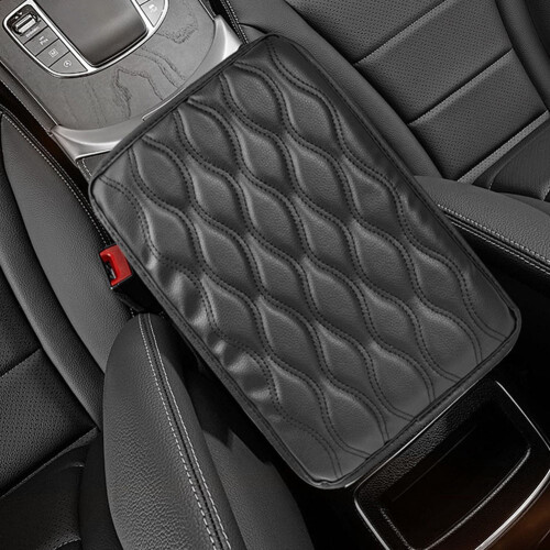 Car Armrest Cushion Soft Leather Non-Slip 1