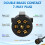 7-Way Trailer Plug Socket Extension Cable 3 ft 10-14 AWG 5