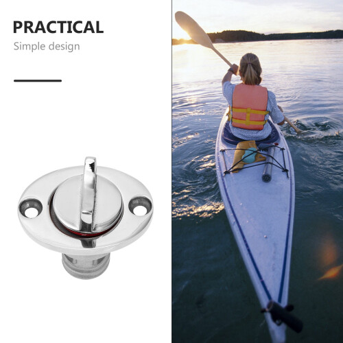 ULTNICE Waterproof Boat Plug Stainless Steel 1 Set 1