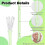 Glow-in-Dark Paracord Kit 31m 4mm Green Polyester 6