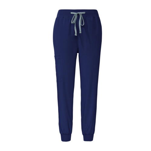 Damen-Freizeithose mit elastischem Bund, Blau, XL 2