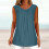 Damlinne med ärmlös rund halsringning, oversize 5