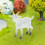 Figurines de chèvres blanches en PVC (8 pièces) 8