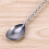 Stainless Steel Stirring Spoon Silver Spiral Pattern 11 Inch 6