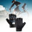 Motorcycle Riding Gloves Half-Finger Breathable Blue 8